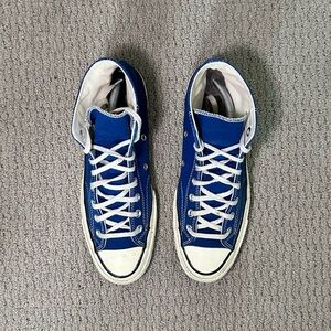 SOLD Converse Blue Chuck 70 High Top Sneakers